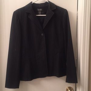 Rafaela Navy Pinstripe Blazer